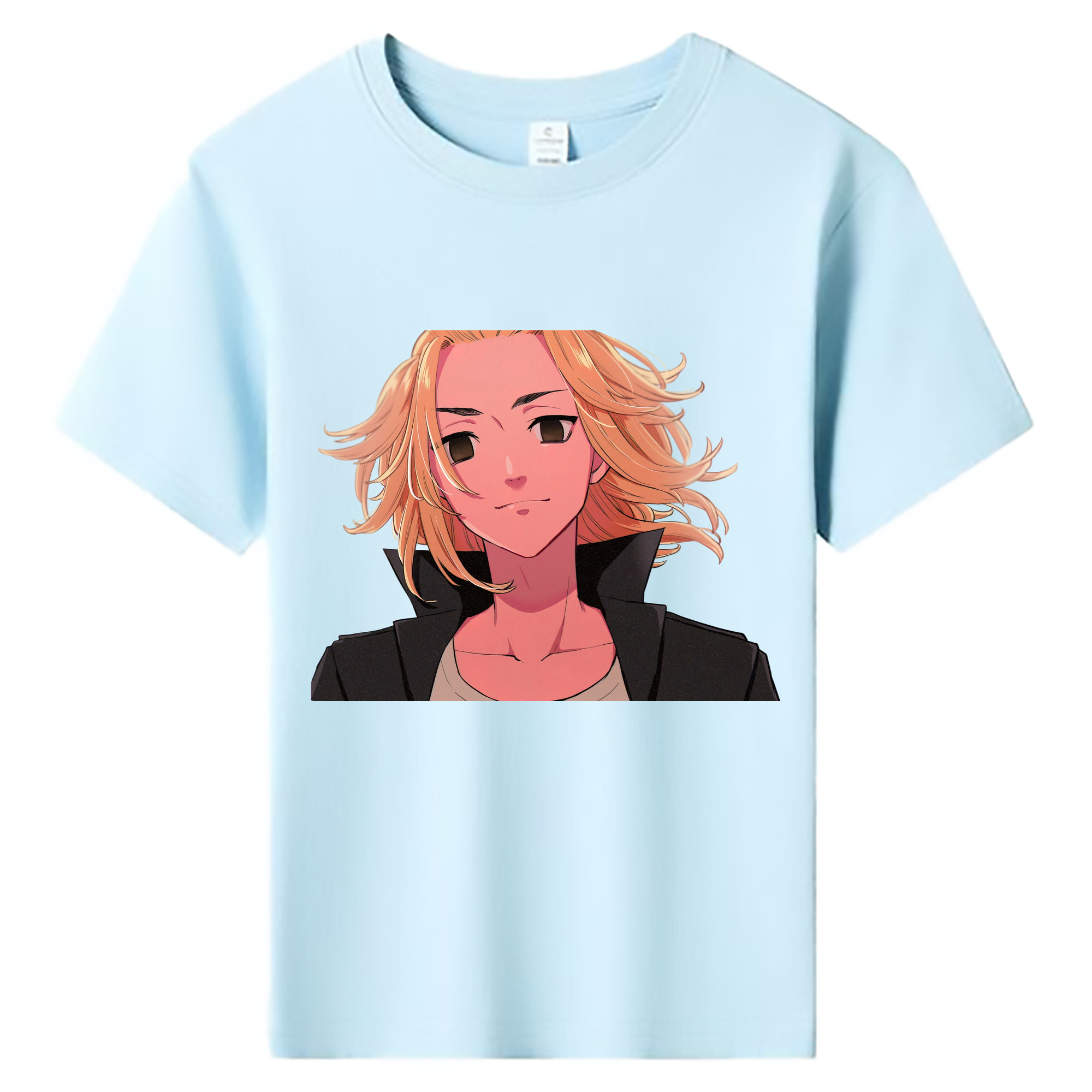 （画像用） 東京リベンジャーズ Tokyo Revengers 綿100％キッズTシャツ（フロントプリント）